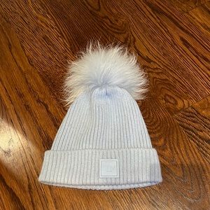 Sam wool hat with fur Pom Pom